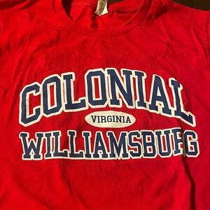 Hanes Red Colonial Williamsburg Tee